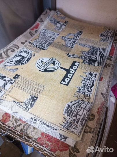 Куски ткани для творчества