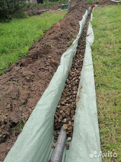 Землекопы копка траншей