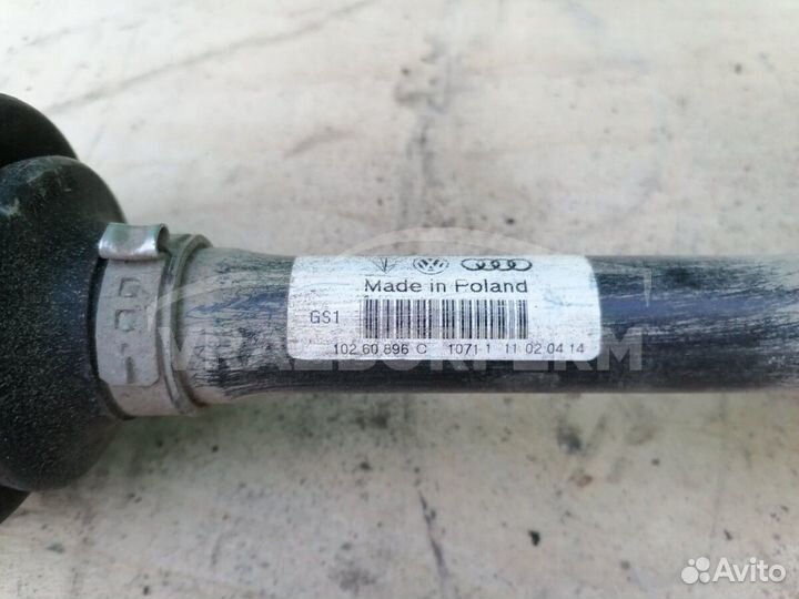 Вал приводной передний лев/прав (привод в сборе) V