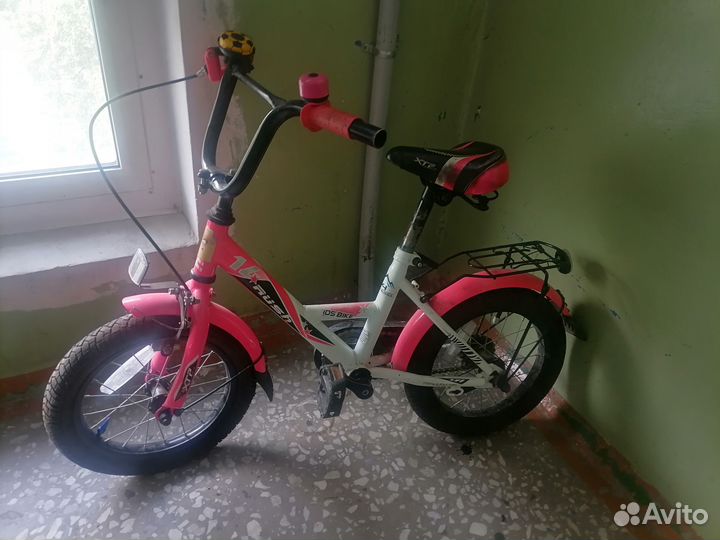 Велосипед детский Rush 14 для девочки