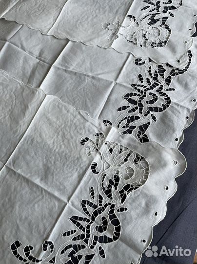 Подзоры, занавески винтажные старинные ришелье