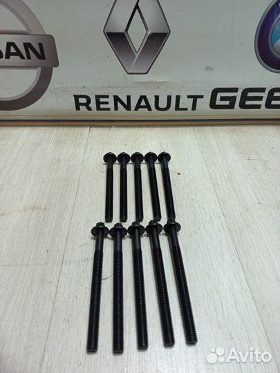 Болты гбц головки Renault logan