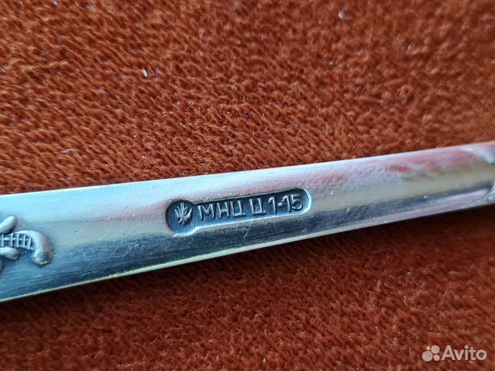 Ложки посеребренные столовые 6 шт