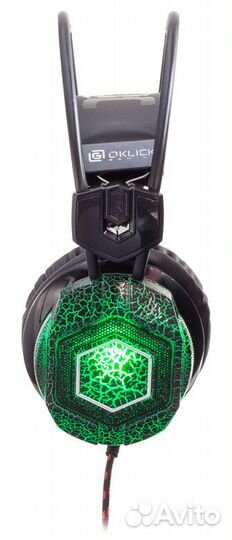 Проводная гарнитура Oklick HS-L500G черный