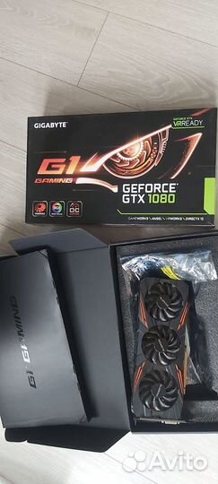 Видеокарта Gigabyte GTX 1080 8GB