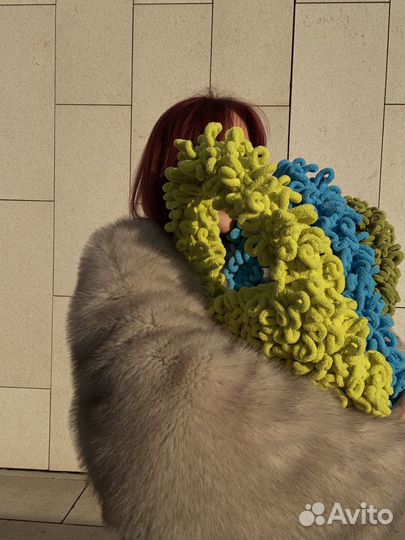 Сумкая вязанная ручной работы