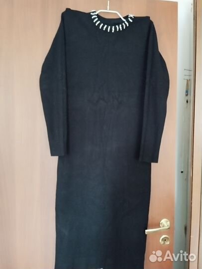 Платье вязаное женское