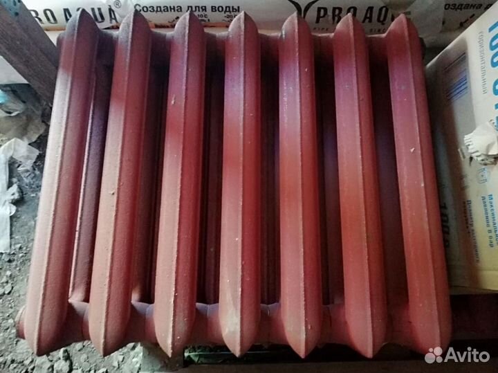 Чугунные радиаторы 7 секций