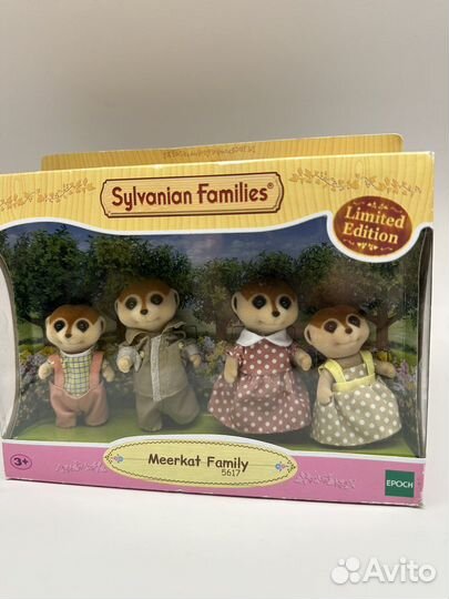 Sylvanian Families Семья сурикатов 5617