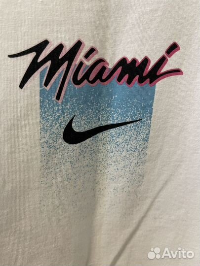 Nike NBA miami футболка женская