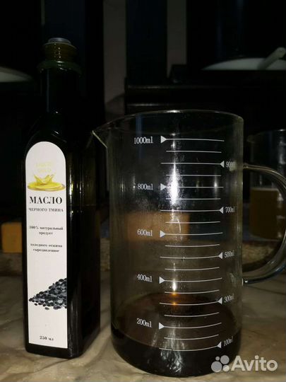 Настоящее масло чёрного тмина из бочонка