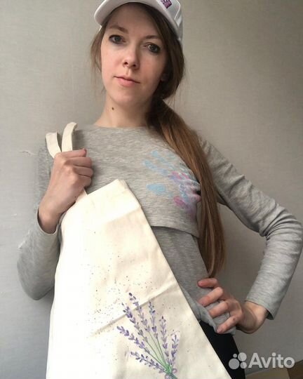 Шоппер с авторским рисунком под ваш запрос