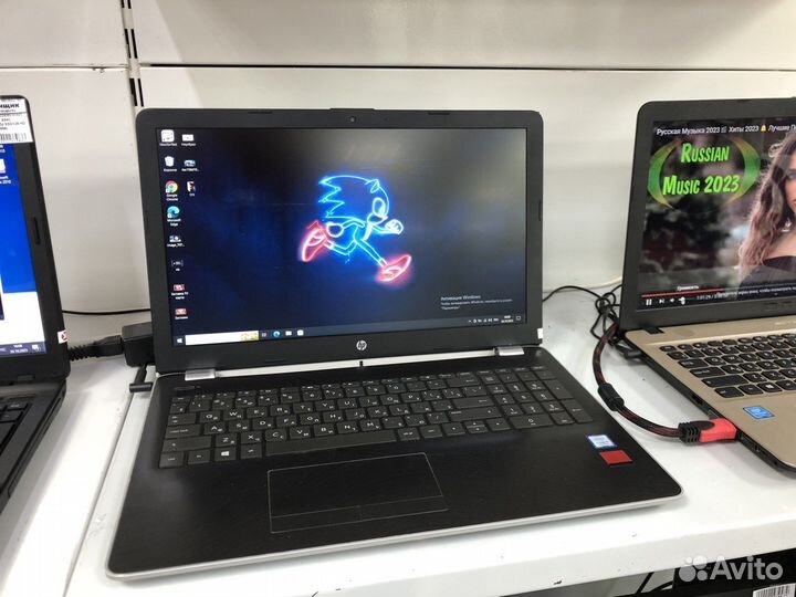 Игровой ноутбук HP i5-8250 ozu6 ssd120 hdd1TB