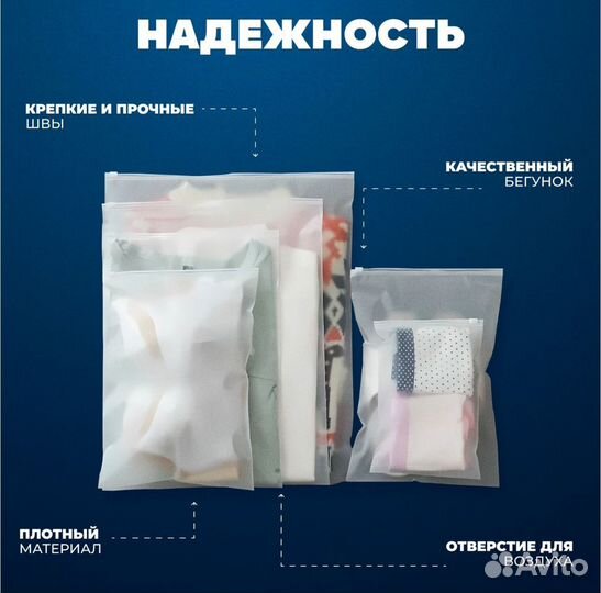 Пакеты zip lock матовый 20*25