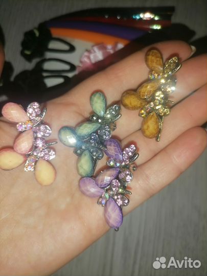 Заколки и ободки для девочки