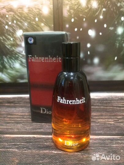 Dior fahrenheit 100 ml туалетная вода