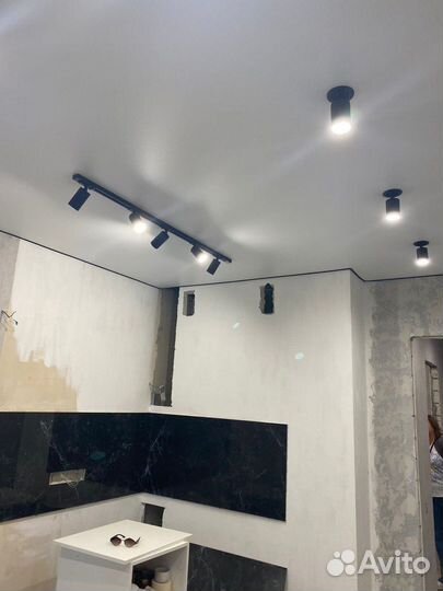 Натяжные потолки без пыли и грязи