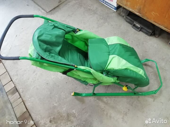 Детские зимние санки