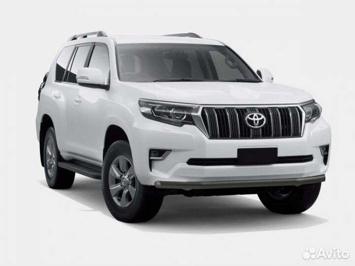 Защита бампера LC150 Prado