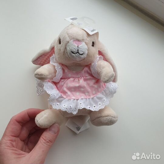 Игрушки мягкие медведи, заяц, морж, такса t, новые