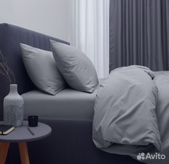 Постельное белье Евро, перкаль. Хлопок