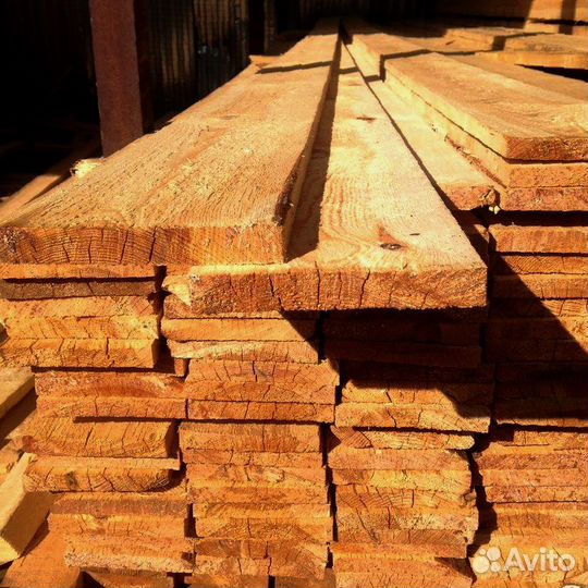 Качественные доски лиственницы 35x110 мм, готовы д