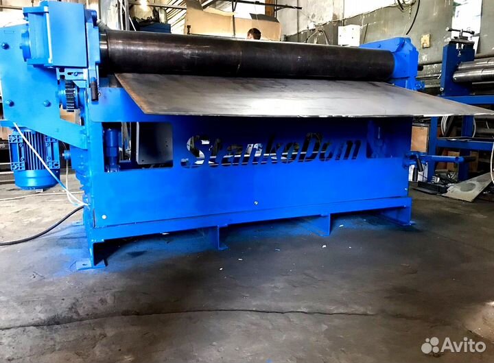 Вальцовочный станок 1550х10мм от производителя
