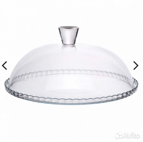 Блюдо тортница крышкой