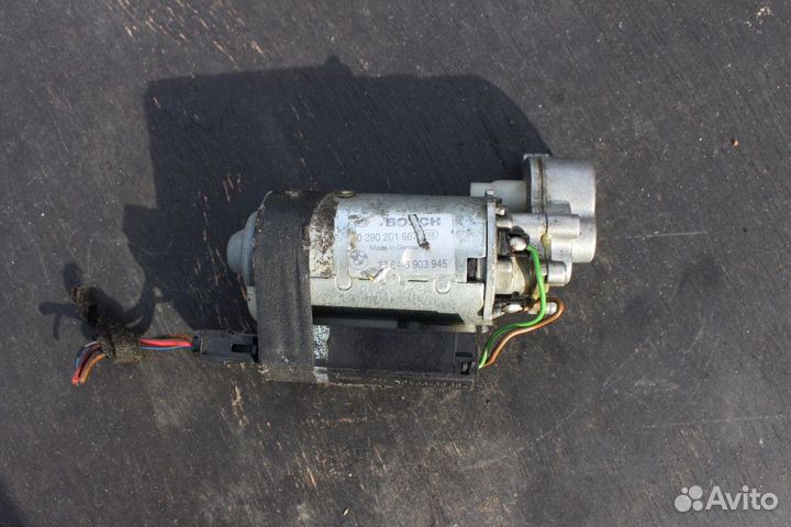 Серводвигатель (моторчик) рулевой рейки BMW 5 E39