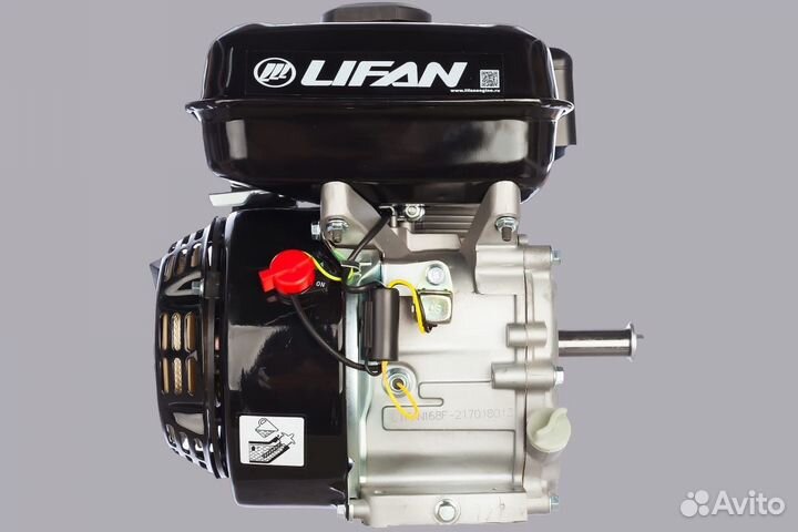 Двигатель для мотоблока Лифан 168F-2, 6,5 лс