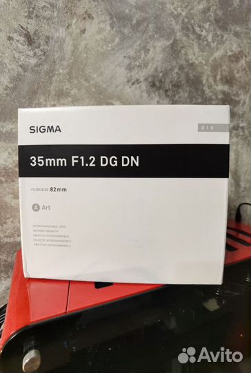 Объектив Sigma 35 1.2 Art Sony E