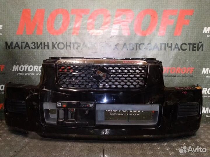 Бампер передний Вагон Р Солио MA34S темный А436