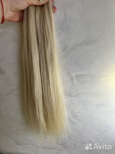 Волосы для наращивания 50 см бу
