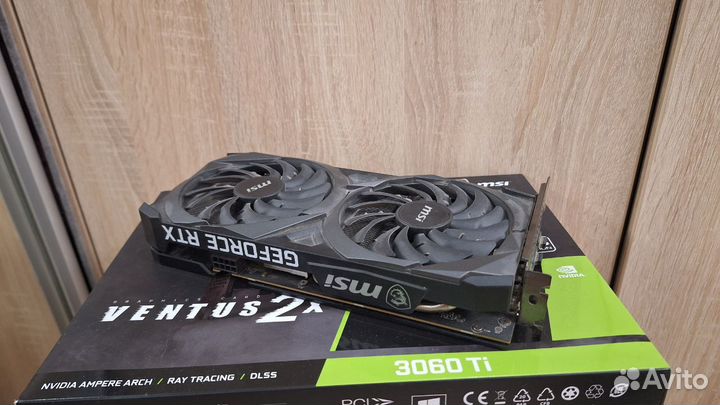 Видеокарта msi 3060ti ventus 2x