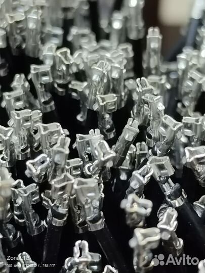 Мерная резка, зачистка, обжим провода