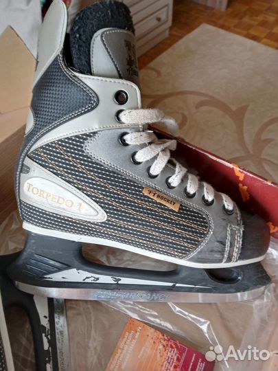 Продам коньки б/у, размер 41