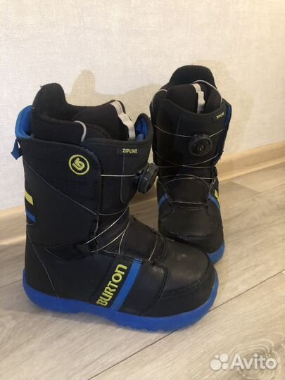 Сноубордические ботинки burton детские
