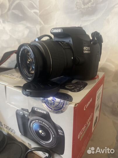 Зеркальный фотоаппарат canon eos 1200D