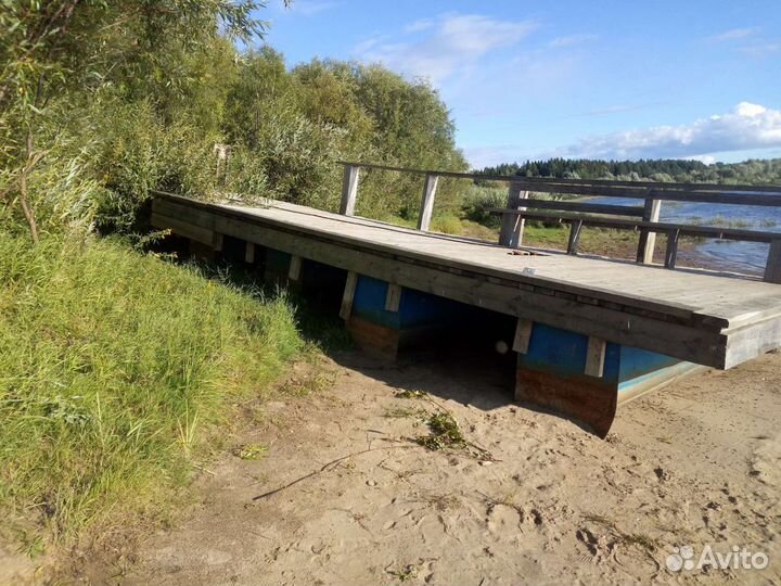 Понтон причал плот дебаркадер