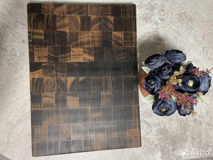 Торцевая разделочная доска из ясеня