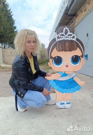 Кукла лол из пенопласта