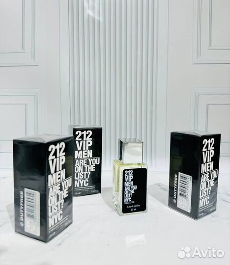 Духи 212 vip мужские