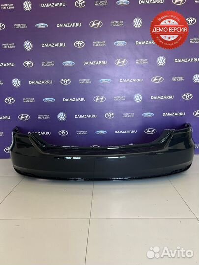 Бампер Задний Volkswagen Polo (15-20) / серый