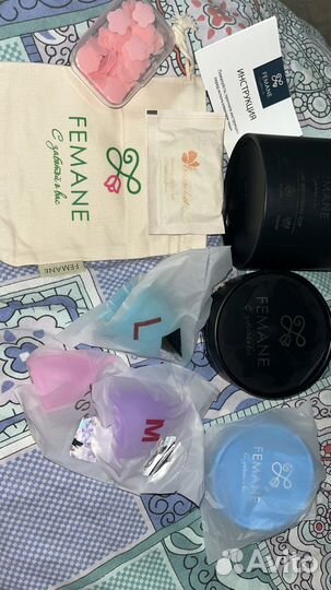 Набор менструальных чаш