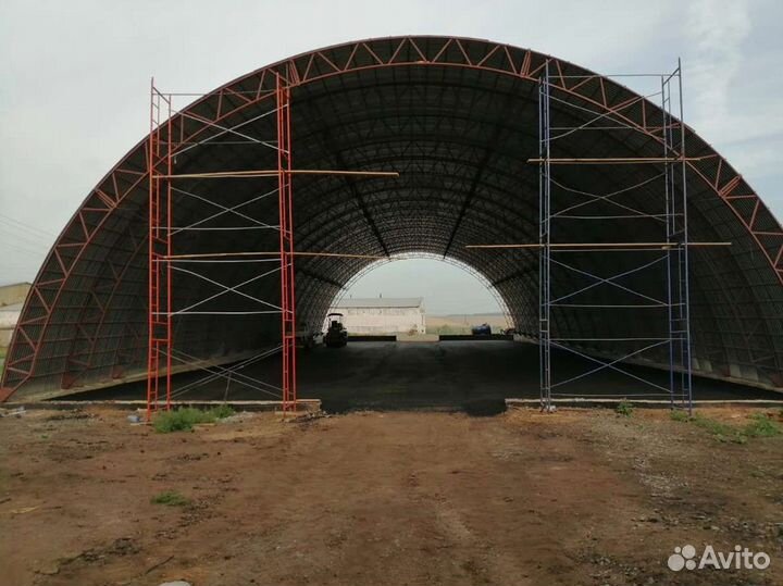 Ангар 18х35м. / Овощехранилище Тип А