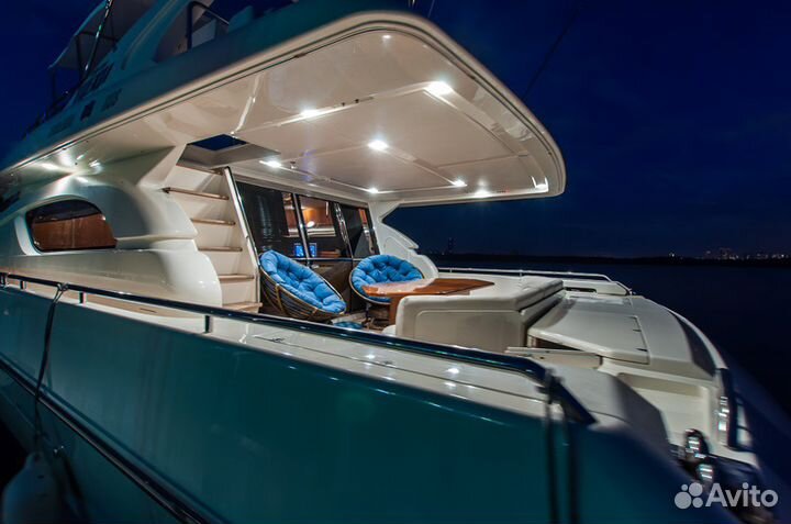 Аренда яхты Ferretti22M в центре Москвы