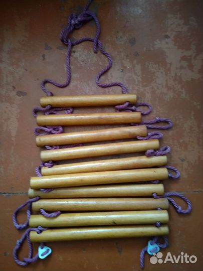 Спортивная верёвочная лестница,лесенка