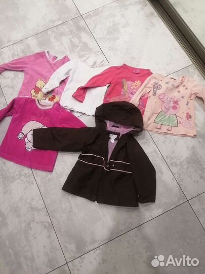 Пакет вещей для девочки 92р