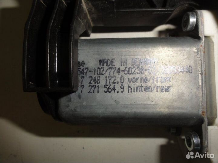 Стеклоподъемник электрический задний правый Bmw 5