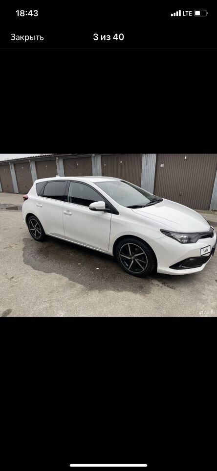 Toyota Auris: фото владельца